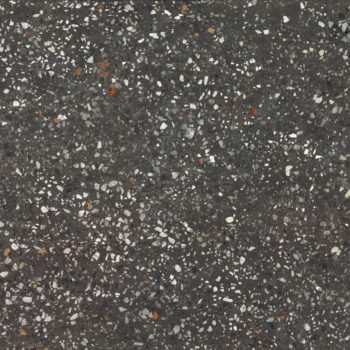 Black,Terrazzo,Texture,With,White,Granules