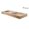 Dubbele wasbak Manuela, beton handgemaakt product ral1019