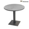 Beton tafelblad rond antraciet diverse maten